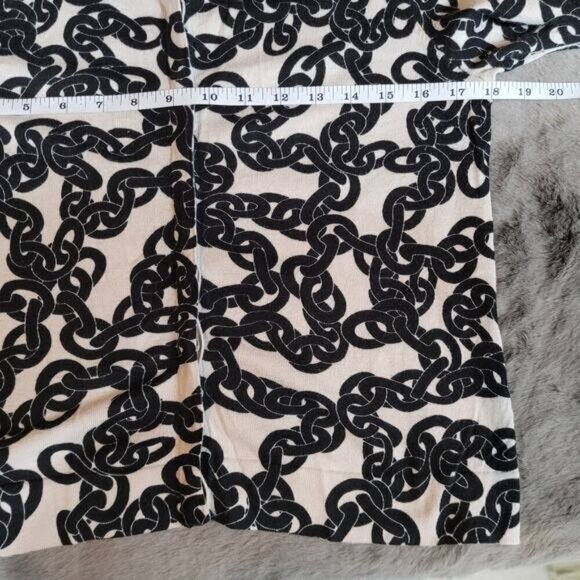 Diane Von Furstenberg Petite Brandy Chain Silk Blend Cardigan - Size Medium - Picture 6 of 10